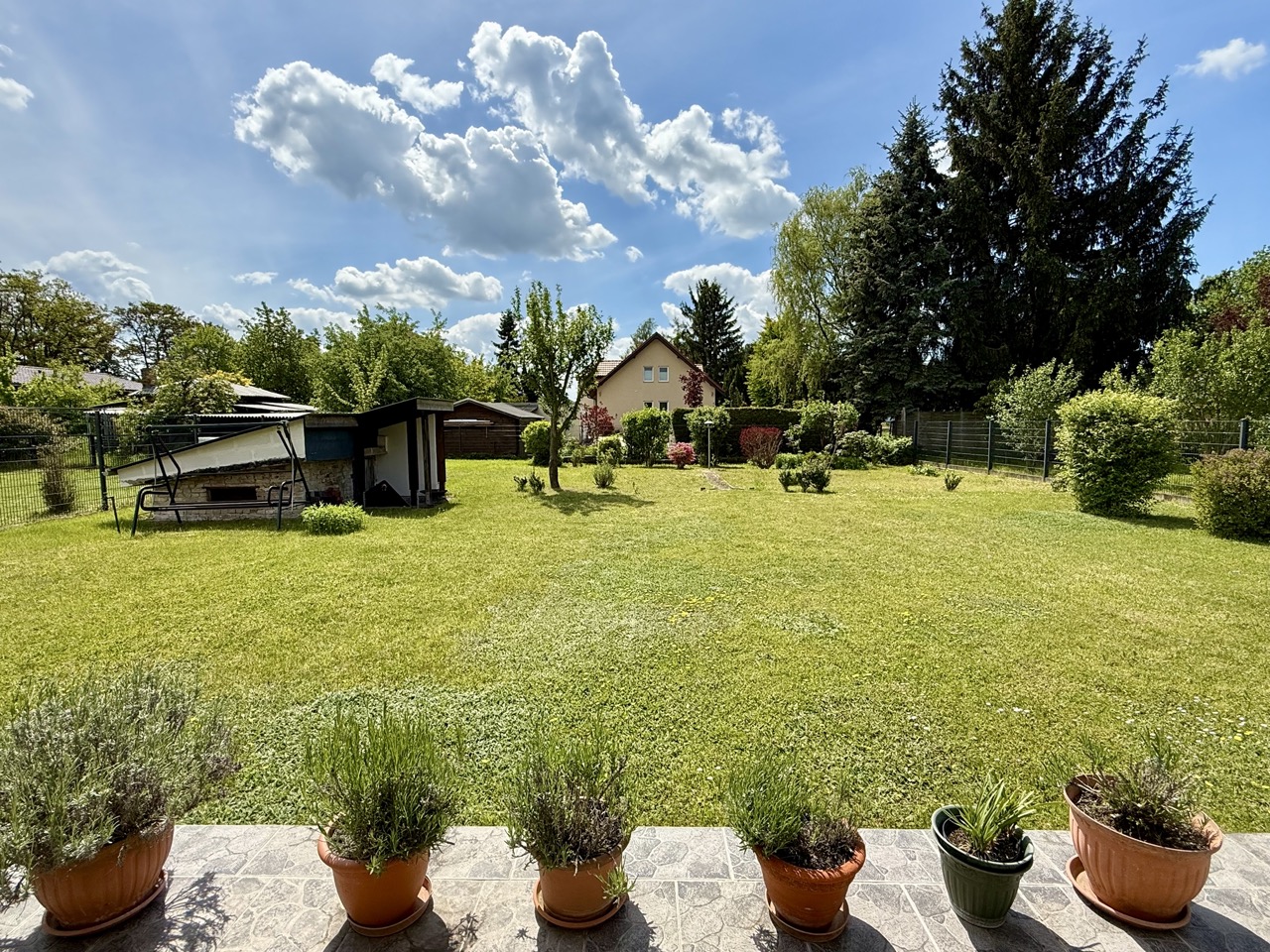 Blick in den Garten