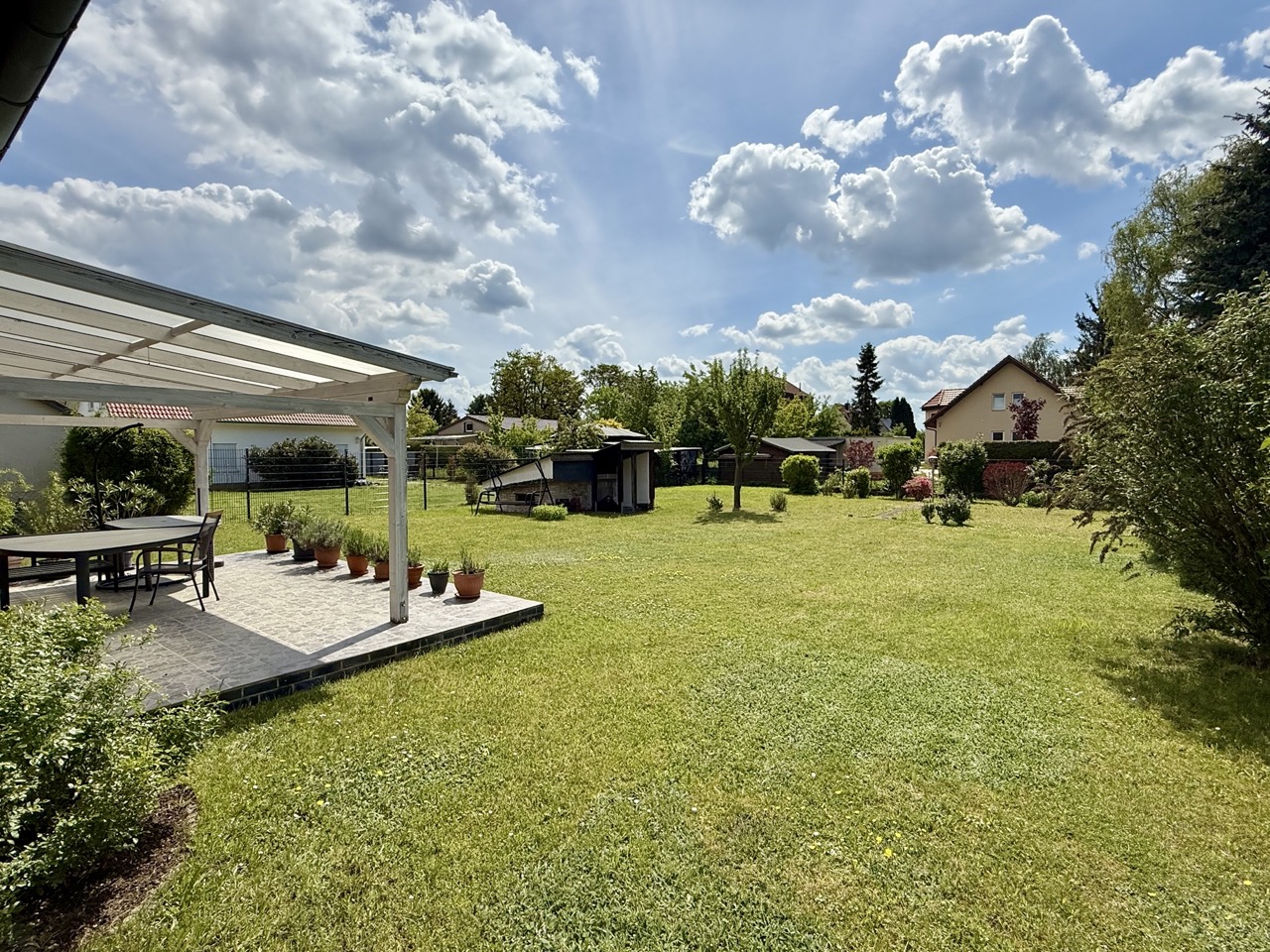 Blick in den Garten